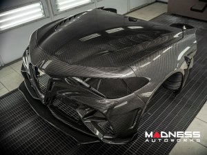 Alfa Romeo Giulia Quadrifoglio GTAm Conversion Kit by PariS'5 GaraGe - Complete Kit - Carbon Fiber Alfa Romeo Giulia Quadrifoglio GTAm Conversion Kit by PariS'5 GaraGe - Complete Kit - Carbon Fiber